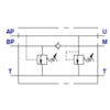 Hochdruck-Niederdruck-Ventil CETOP Serie VABP FL